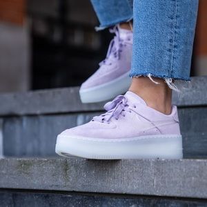 nike air force violet mist